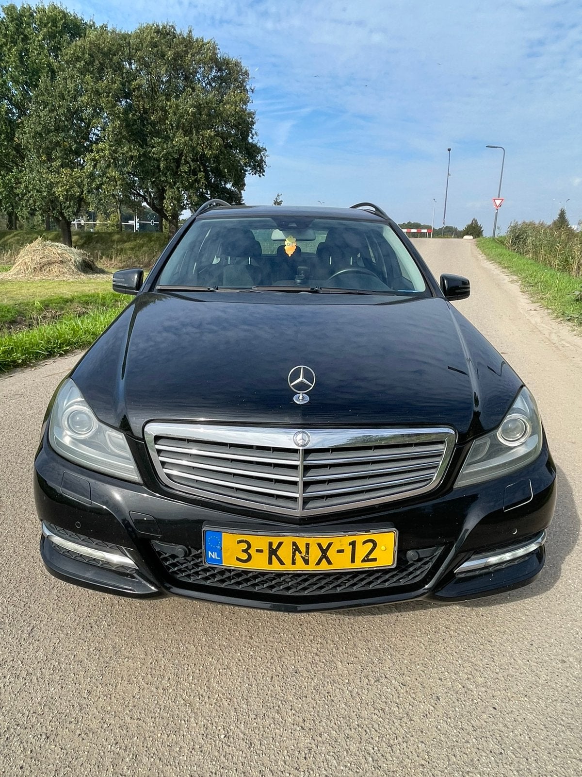 Mercedes-Benz C-Klasse 2.2 CDI C200 Estate 2011 Zwart, Auto's, 21 km/l, Zwart, 4 cilinders, Zwart