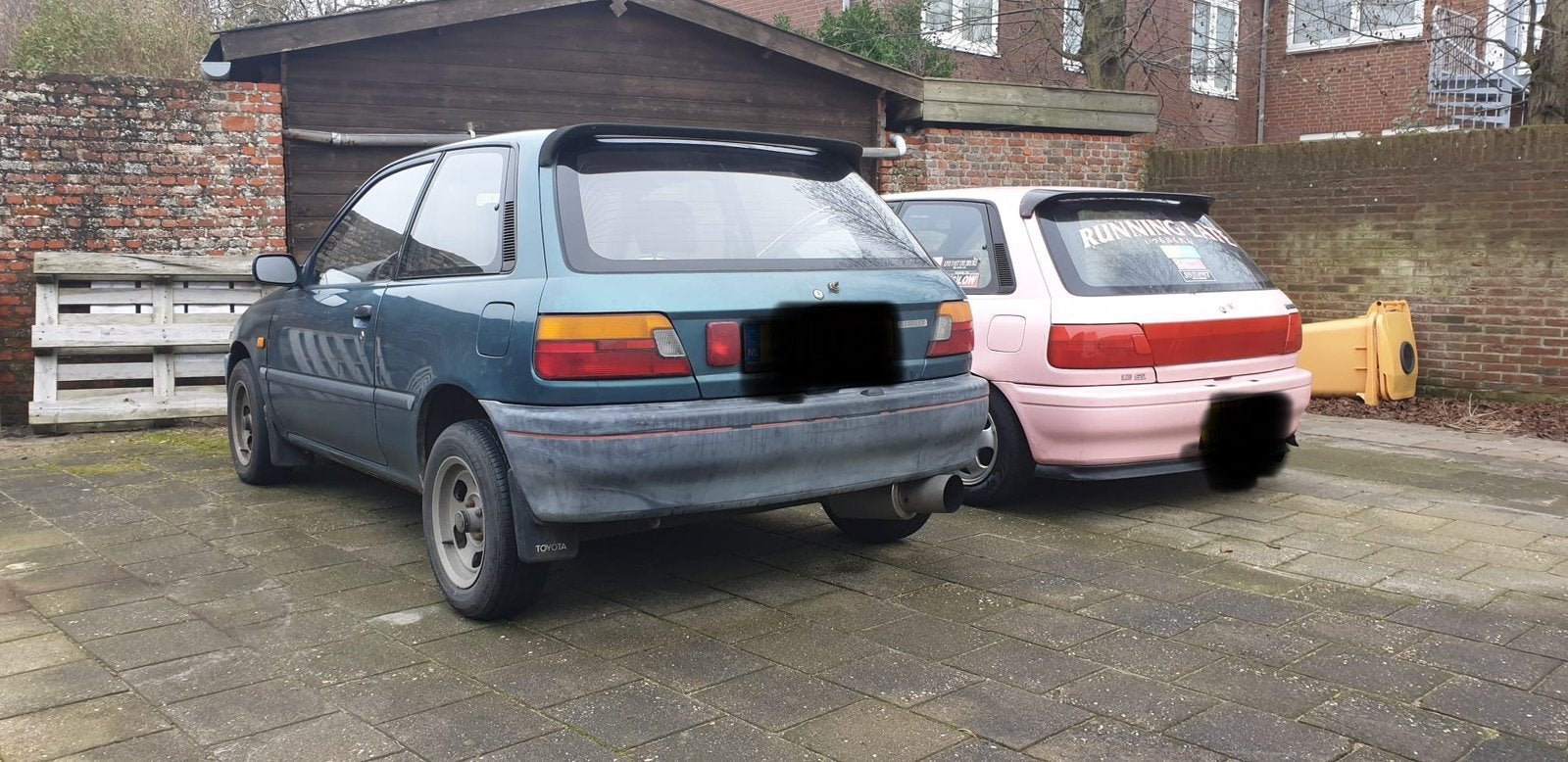 Orgineel dakspoiler voor toyota starlet p8., Ophalen of Verzenden, Gebruikt, Toyota