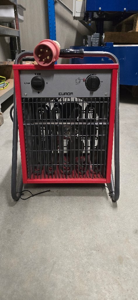 Eurom EK9002 Werkplaatskachel 9000W 400V - met thermostaat, Doe-het-zelf en Verbouw, Ophalen, 30 tot 80 cm, Kachel, Minder dan 60 cm