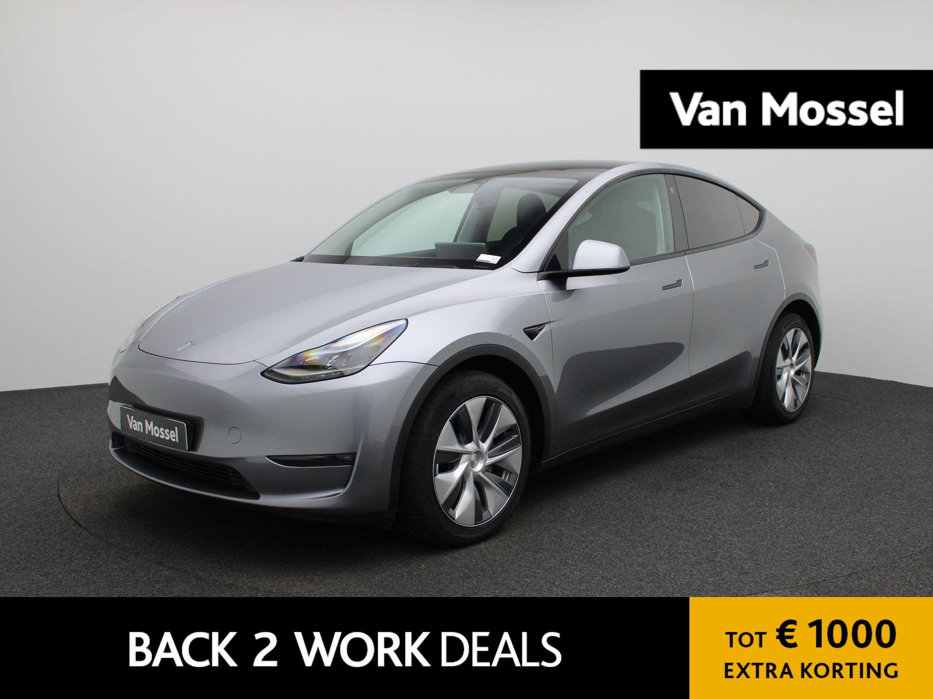 Tesla Model Y Dual Motor AWD SOH 93.8| ACHTERUITRIJCAMERA |, Auto's, Automaat, 12 maanden, Stof, Gebruikt