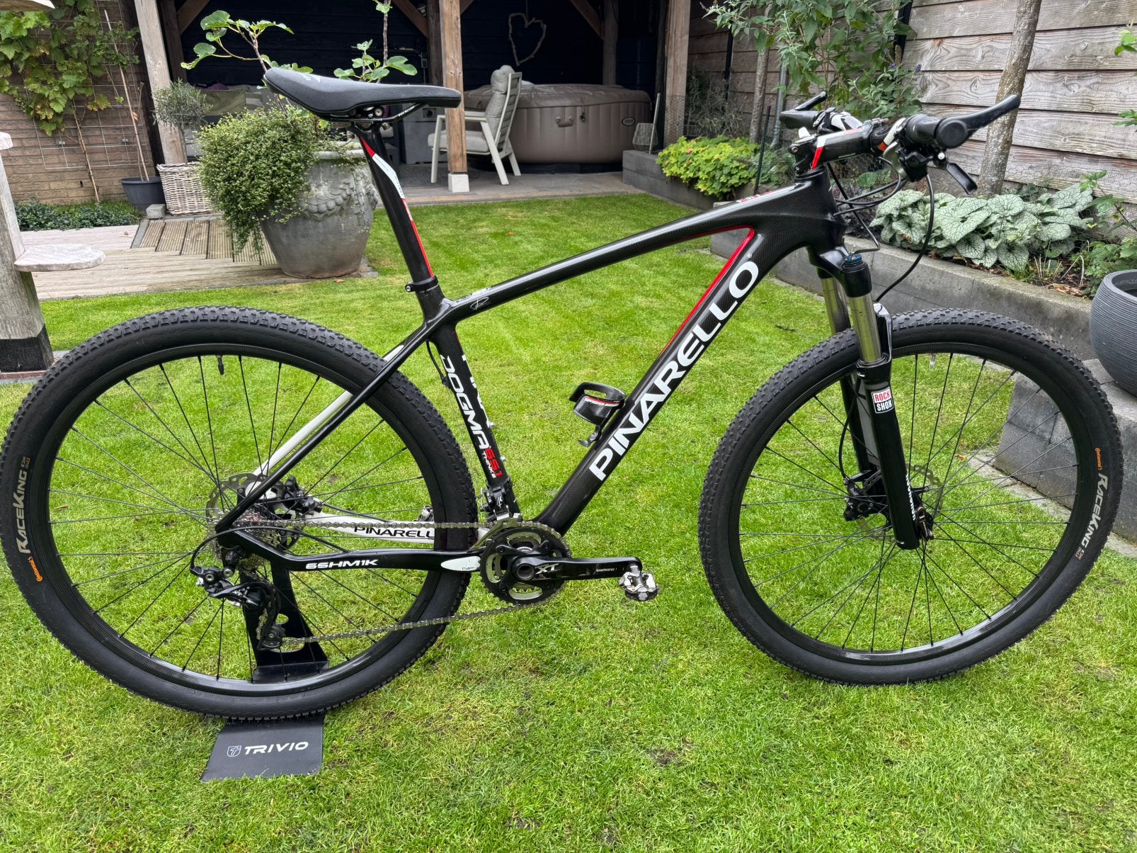Mountainbike Pinarello 29 inch carbon maat 19inch UNIEK !!!, Hardtail, 45 tot 49 cm, Zo goed als nieuw, Schijfrem