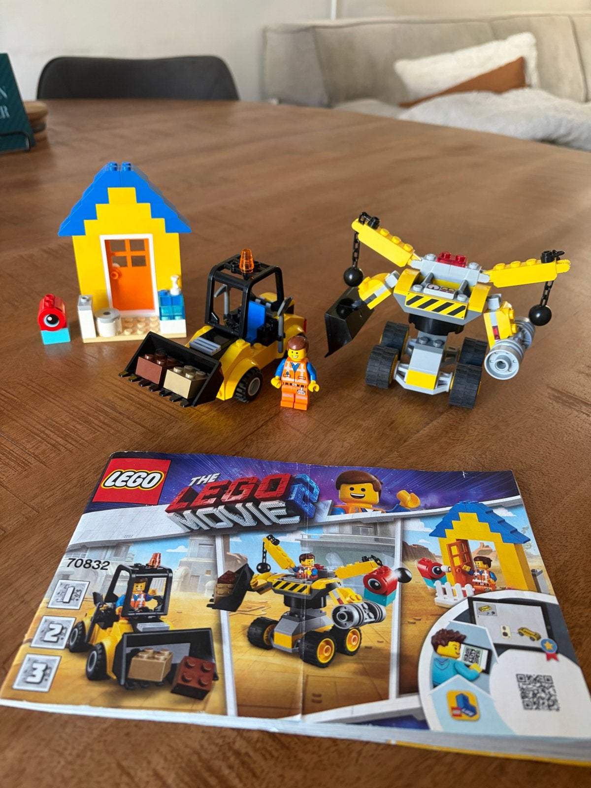 Lego 70832 The Lego Movie Emmet's bouwdoos compleet, Kinderen en Baby's, Speelgoed | Duplo en Lego, Overige thema's, Lego, Ophalen of Verzenden