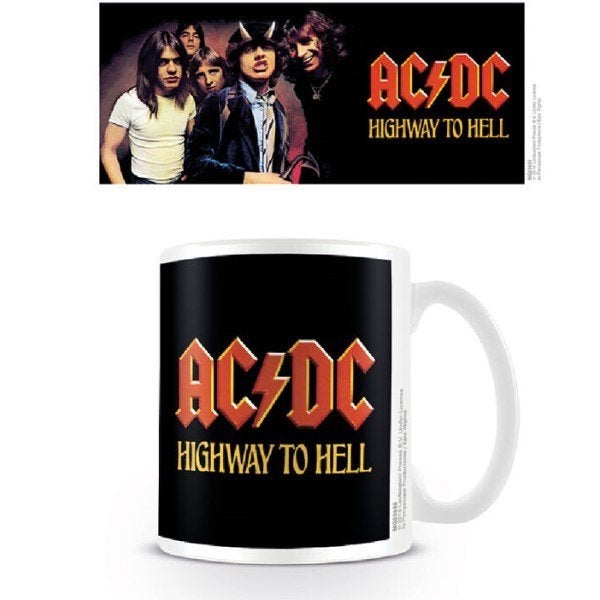 Partij AC/DC Highway to Hell keramische mokken, NHP International, Ophalen of Verzenden, Info@nhp-international.com, Nieuw
