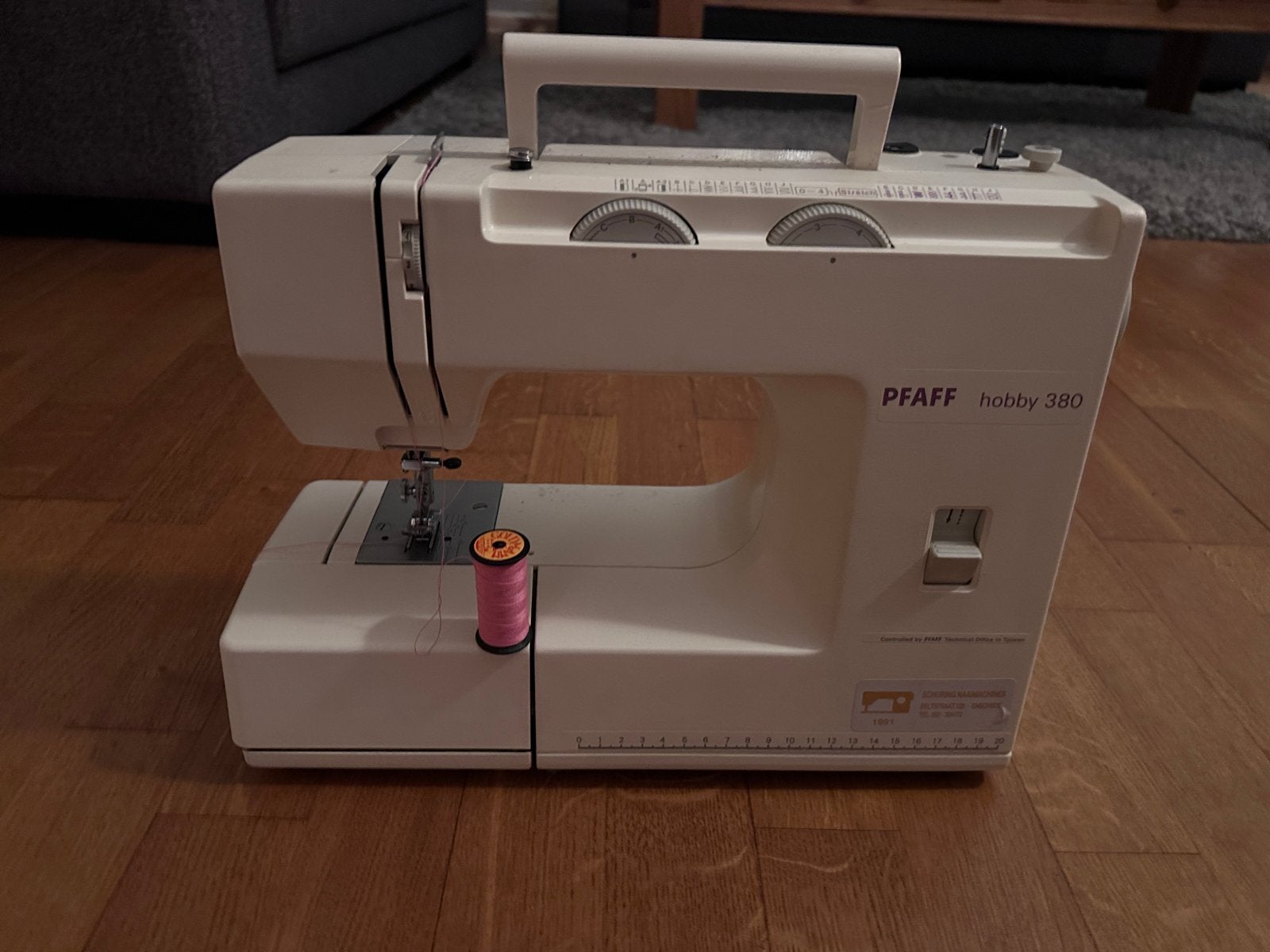 Pfaff Hobby 380 Naaimachine - Gebruikt maar in topstaat, Ophalen, Gebruikt, Naaimachine, Pfaff