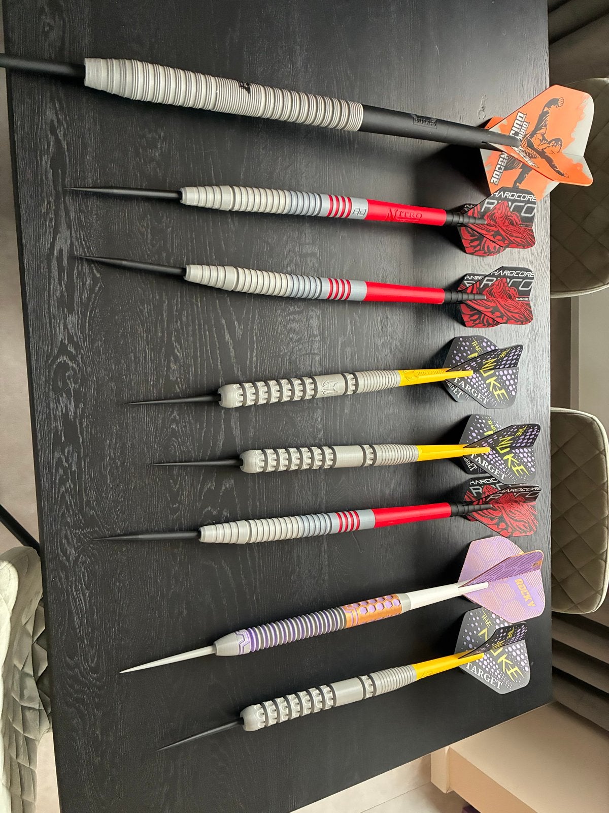 3D geprinte reuze dartpijlen - alles in een koop, Hobby en Vrije tijd, Ophalen, Nieuw, Beerlagew@gmail.com, Wb3design
