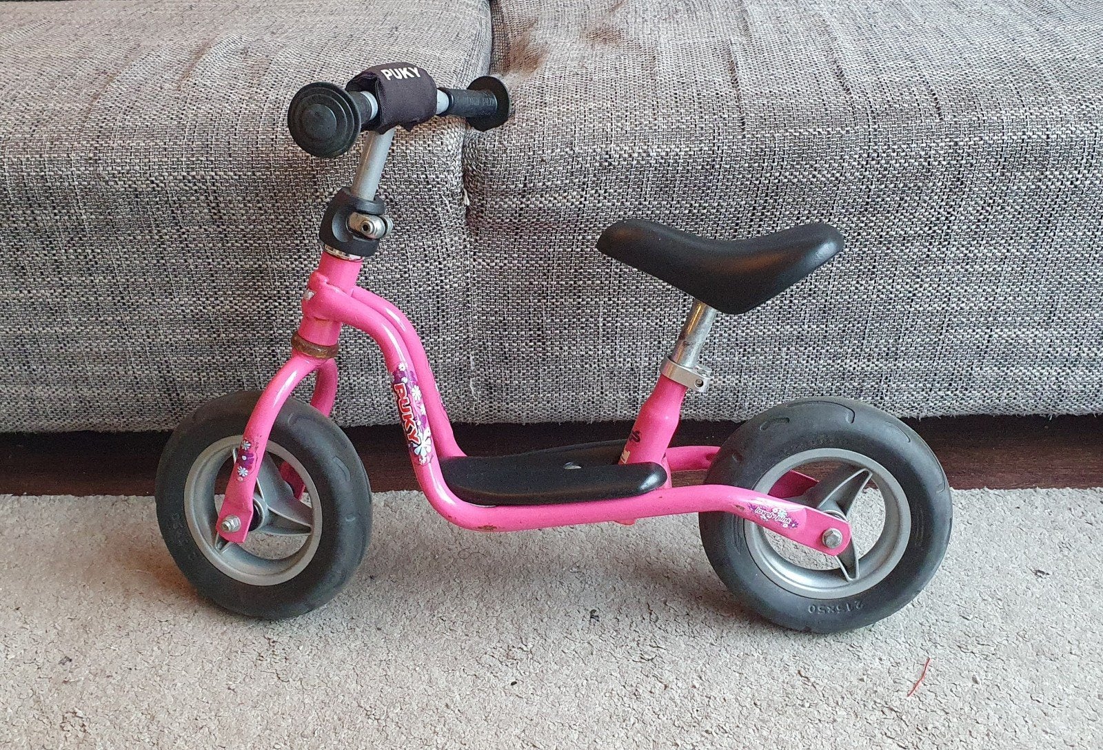 Roze loopfiets Puky, Ophalen, Gebruikt, Minder dan 16 inch, Puky