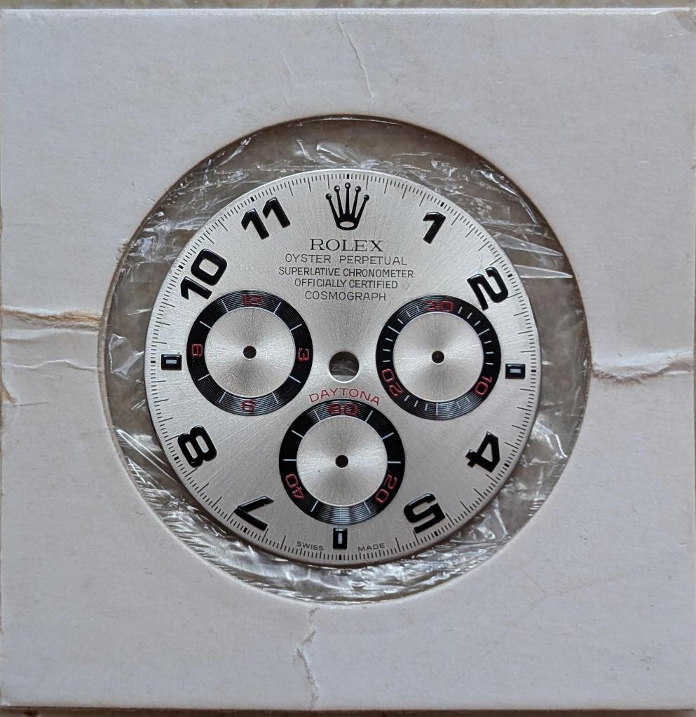 Rolex Daytona 116509 Racing Wijzerplaat Wit Origineel, Sieraden, Tassen en Uiterlijk, Horloges | Heren, Overige materialen, Rolex