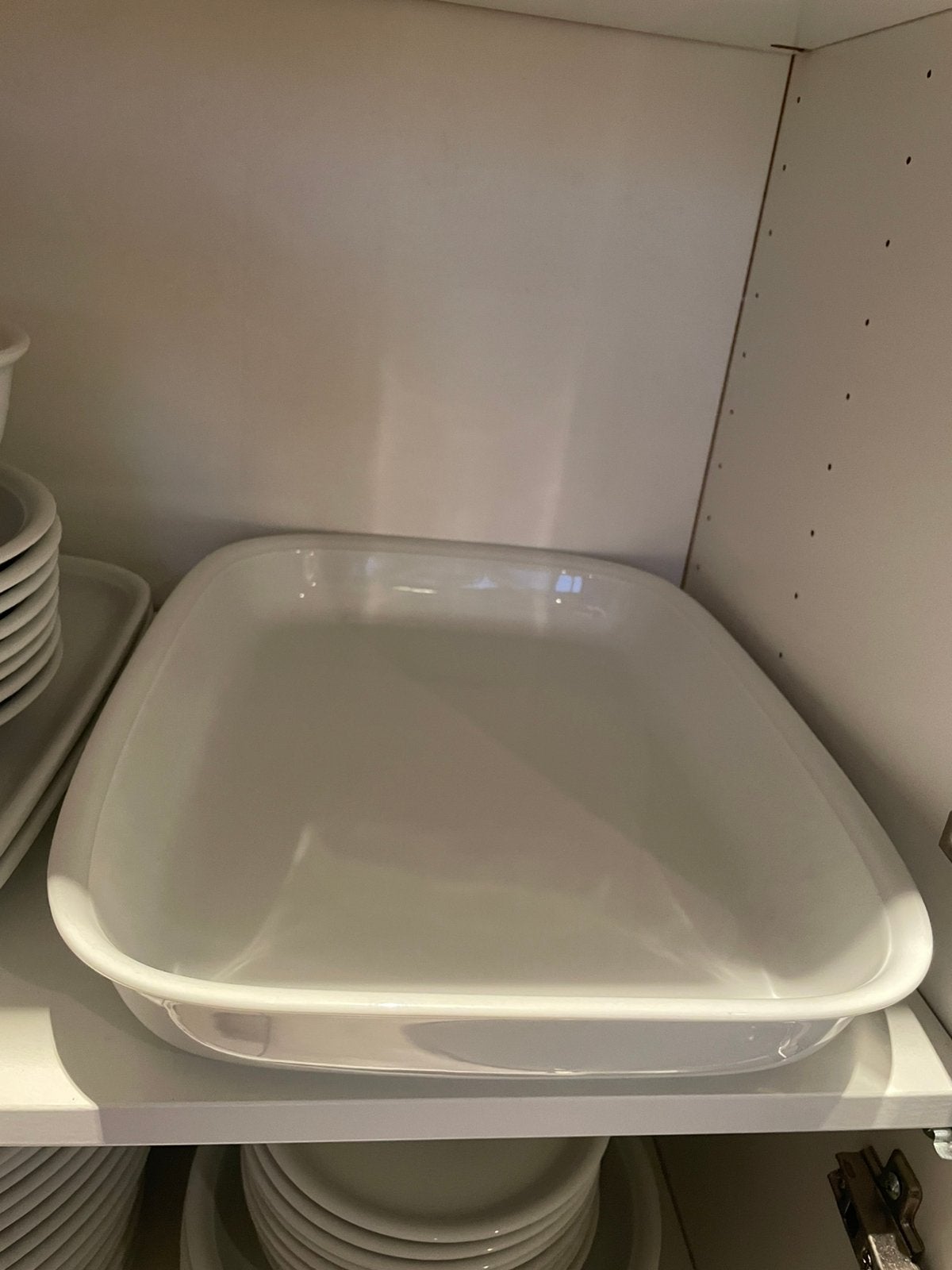 Lasagneschaal of ovenschotel 39x28 cm thomas trend wit, Ophalen, Overige stijlen, Glas, Schaal of Schalen