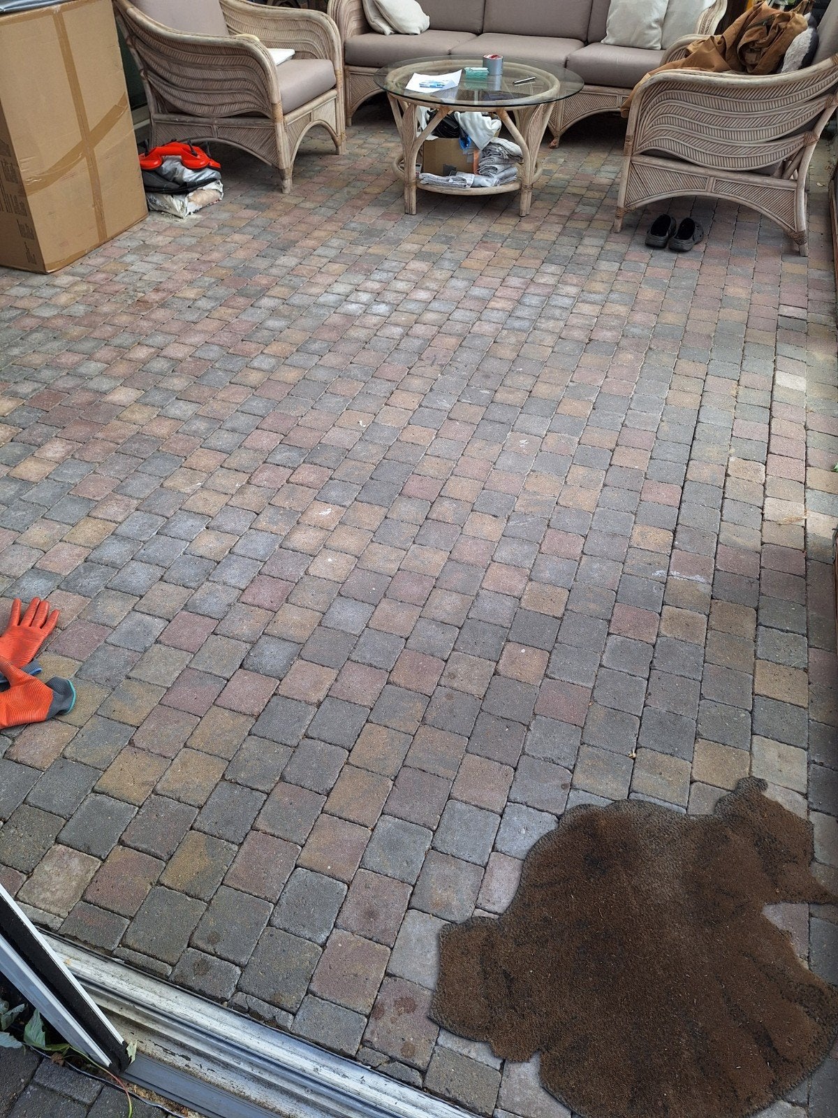 cobbelstones, Gebruikt, Overige typen, Ophalen of Verzenden, 10 m² of meer