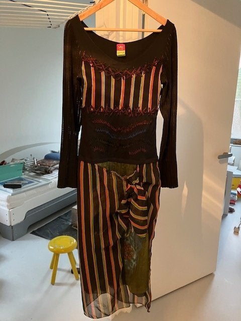 Save the Queen, Maat 38/40 (M), Zwart, Zo goed als nieuw, Onder de knie