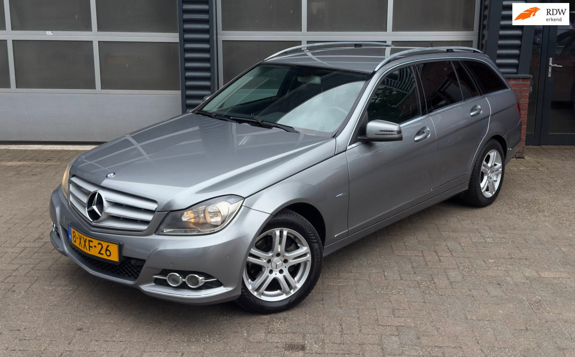 Mercedes-Benz C-klasse Estate C180 automaat Business Class|, Auto's, Automaat, Euro 5, 1796 cc, Leder