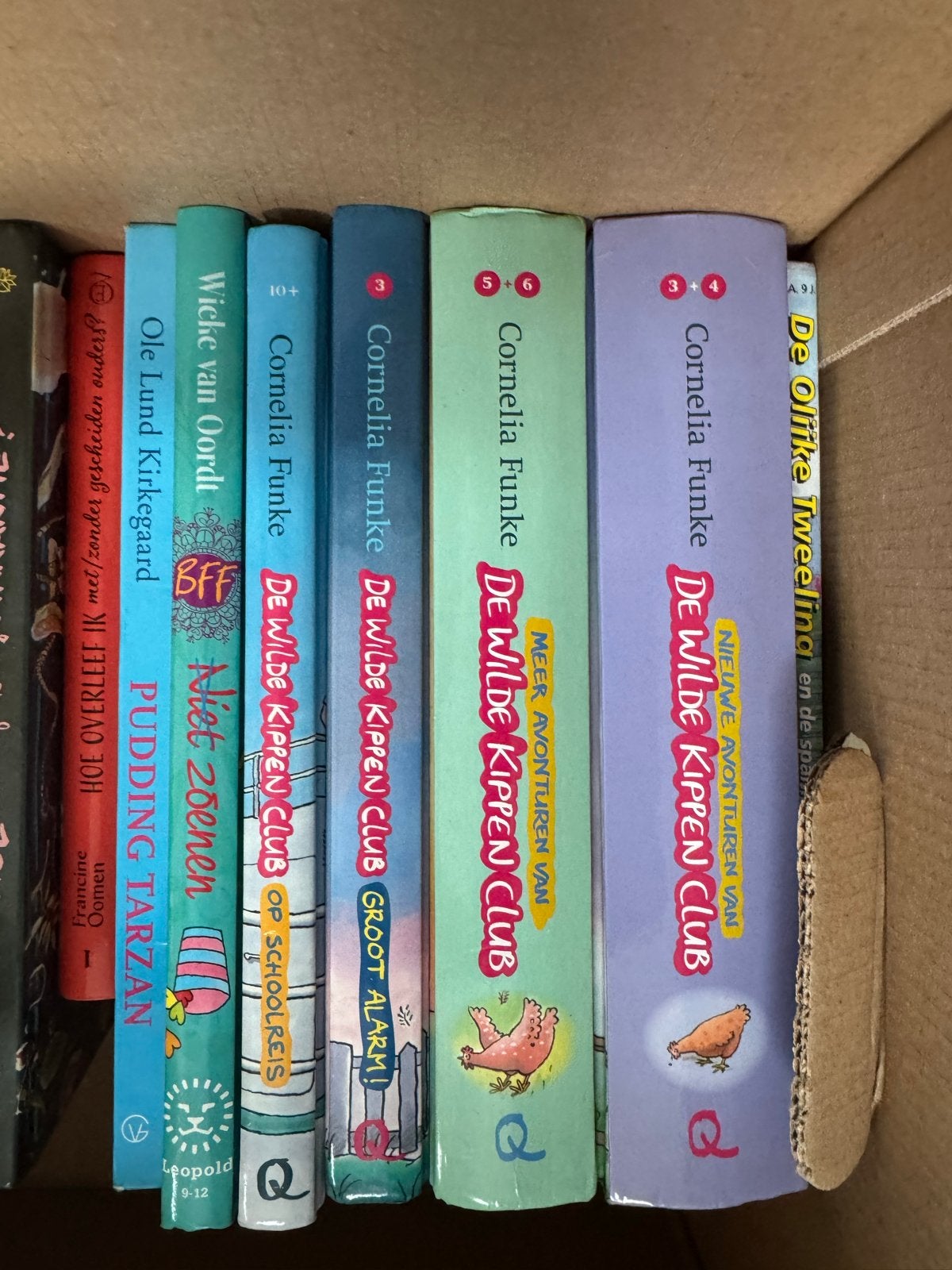 De Wilde Kippen Club boeken - Cornelia Funke, Ophalen, Gelezen