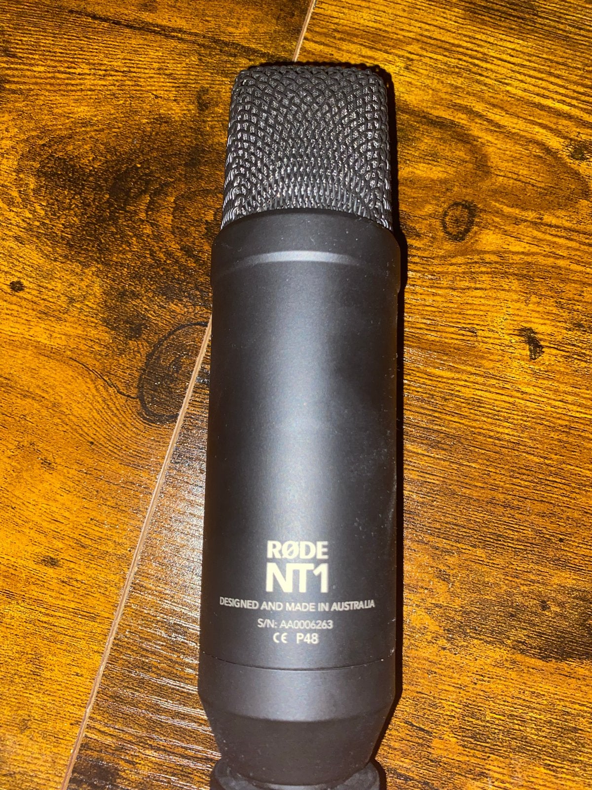 Rode NT1 condensatormicrofoon met shockmount, Muziek en Instrumenten, Microfoons, Ophalen of Verzenden, Gebruikt, Studiomicrofoon