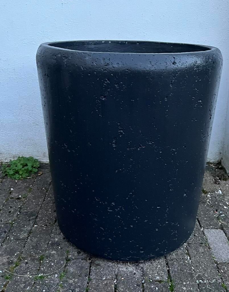 2 GROTE BUITENPOTTEN 44x51 cm, Ophalen, 40 cm of meer, Rond, Zo goed als nieuw
