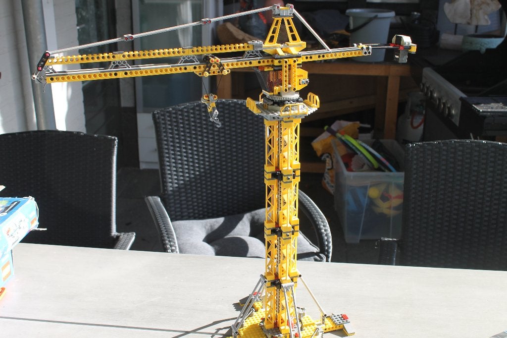 lego city hijskraan 7905, Lego, Ophalen of Verzenden, Inclusief instructies, Complete set