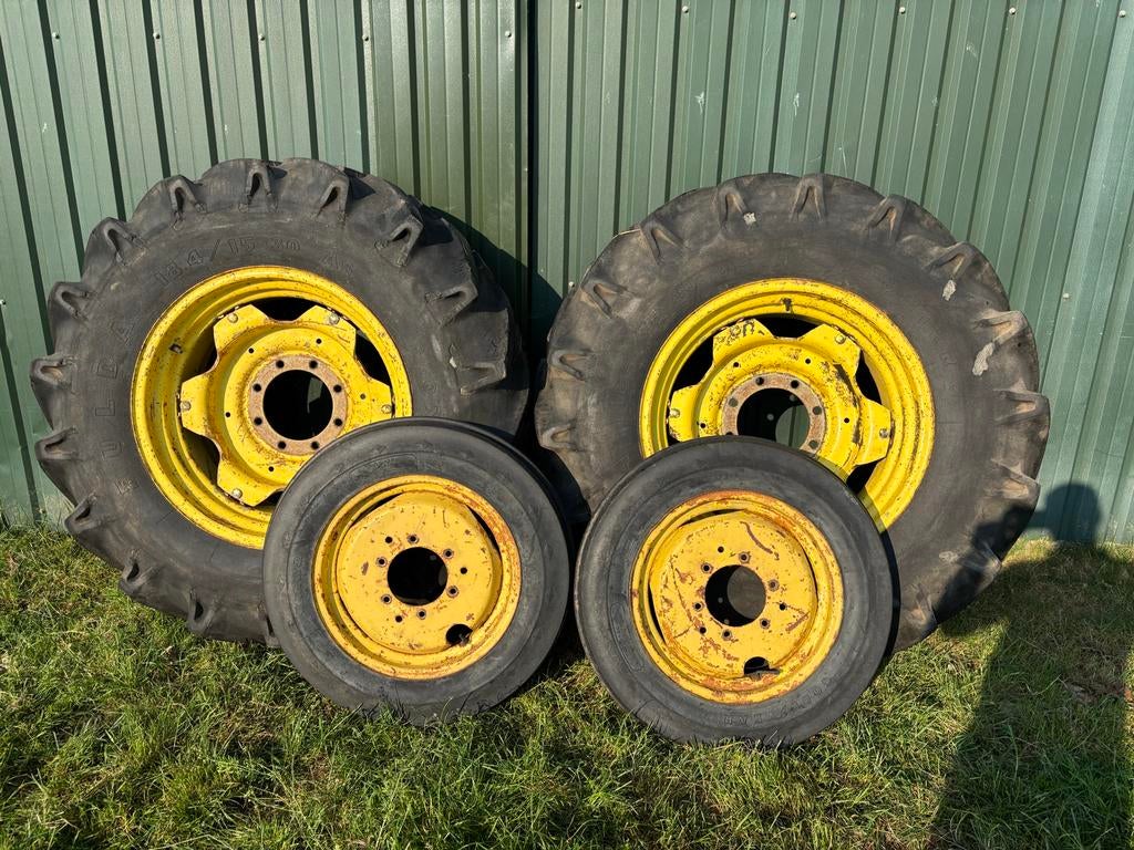 Tractorwielen set  - Voor en Achter / Hanomag R35, Zakelijke goederen, Agrarisch | Onderdelen | Banden, Velgen en Assen, Ophalen