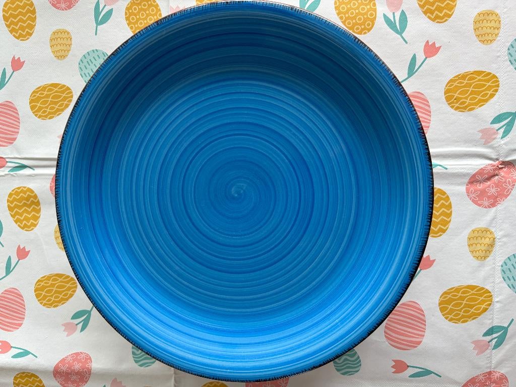 QUID Blauw servies, Gebruikt, Ophalen of Verzenden, Bord(en), Overige stijlen