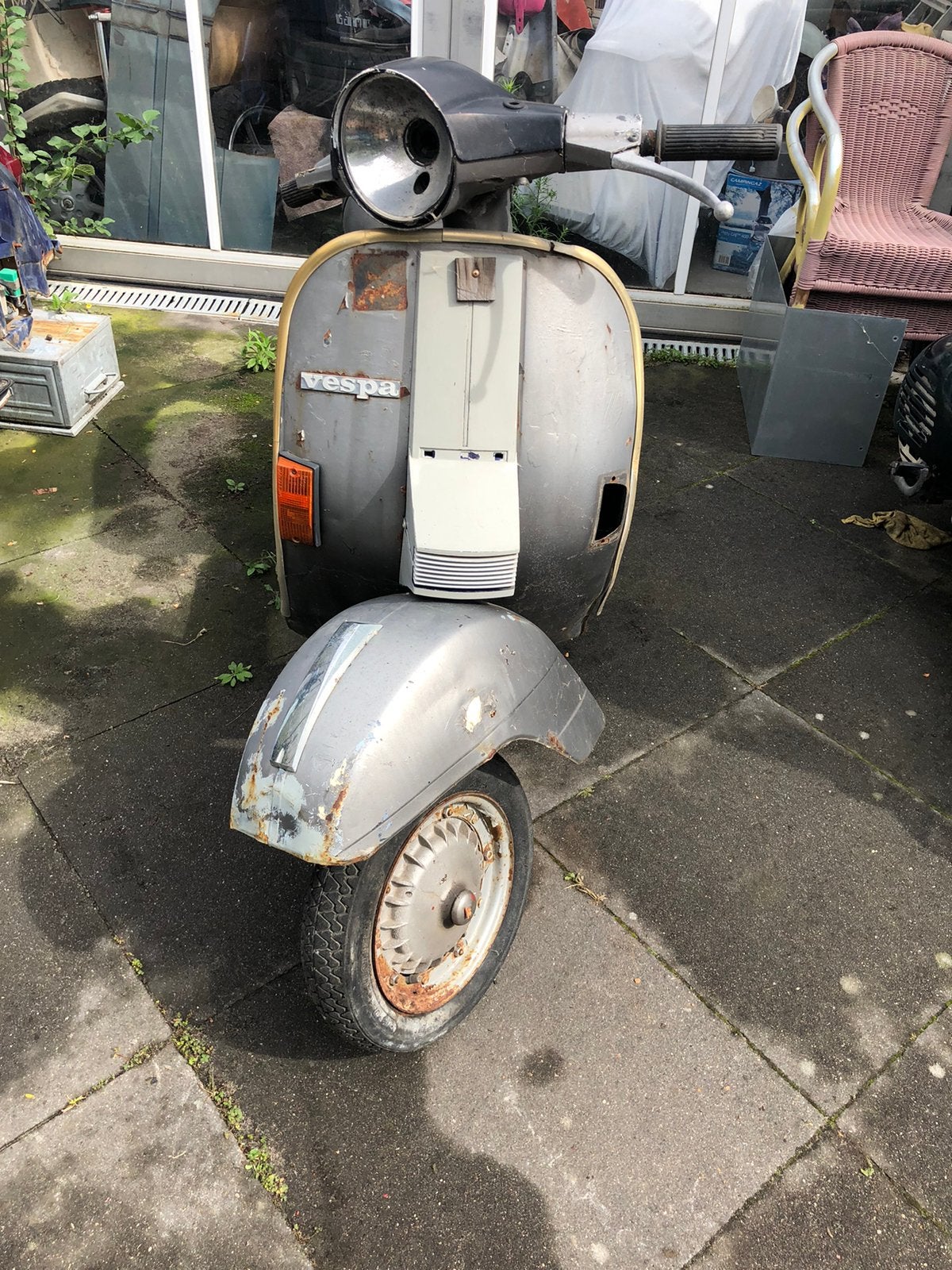 Vespa px200e frame, Ophalen, Gebruikt, Frame, Overige merken