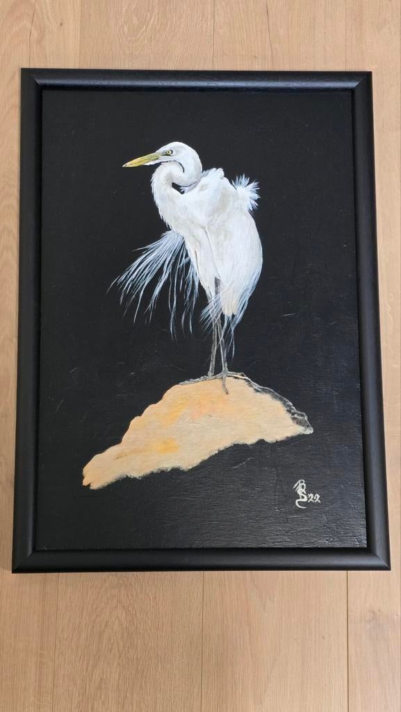 Witte Kraanvogel, Ophalen of Verzenden