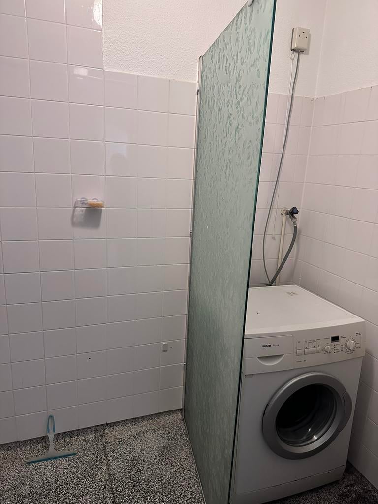 Glazen douchewand, Huis en Inrichting, Ophalen, Overige typen, 50 tot 100 cm, Zo goed als nieuw