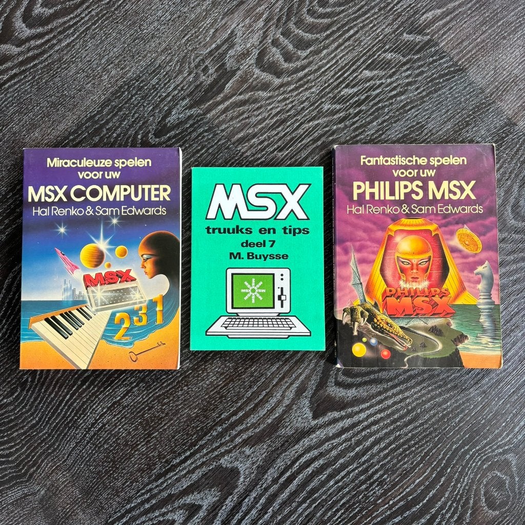 Vintage MSX Boeken, Computers en Software, Ophalen of Verzenden, MSX