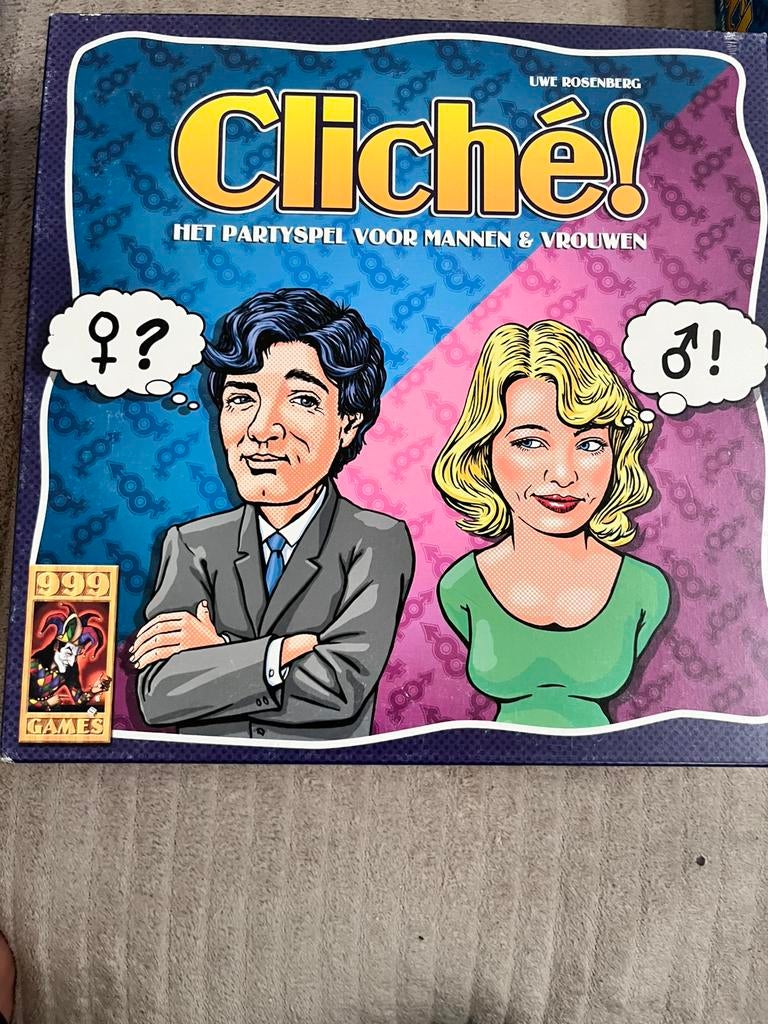 Cliché Partyspel – Nieuw en compleet, Ophalen, Nieuw