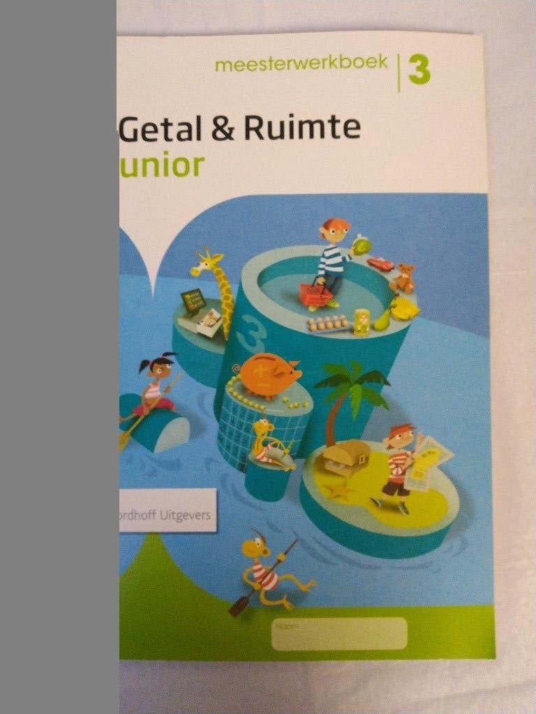 Getal en Ruimte Junior - Groep 3 - Meesterwerkboek (NIEUW)., Ophalen of Verzenden, Nieuw, Overige niveaus, Overige vakken