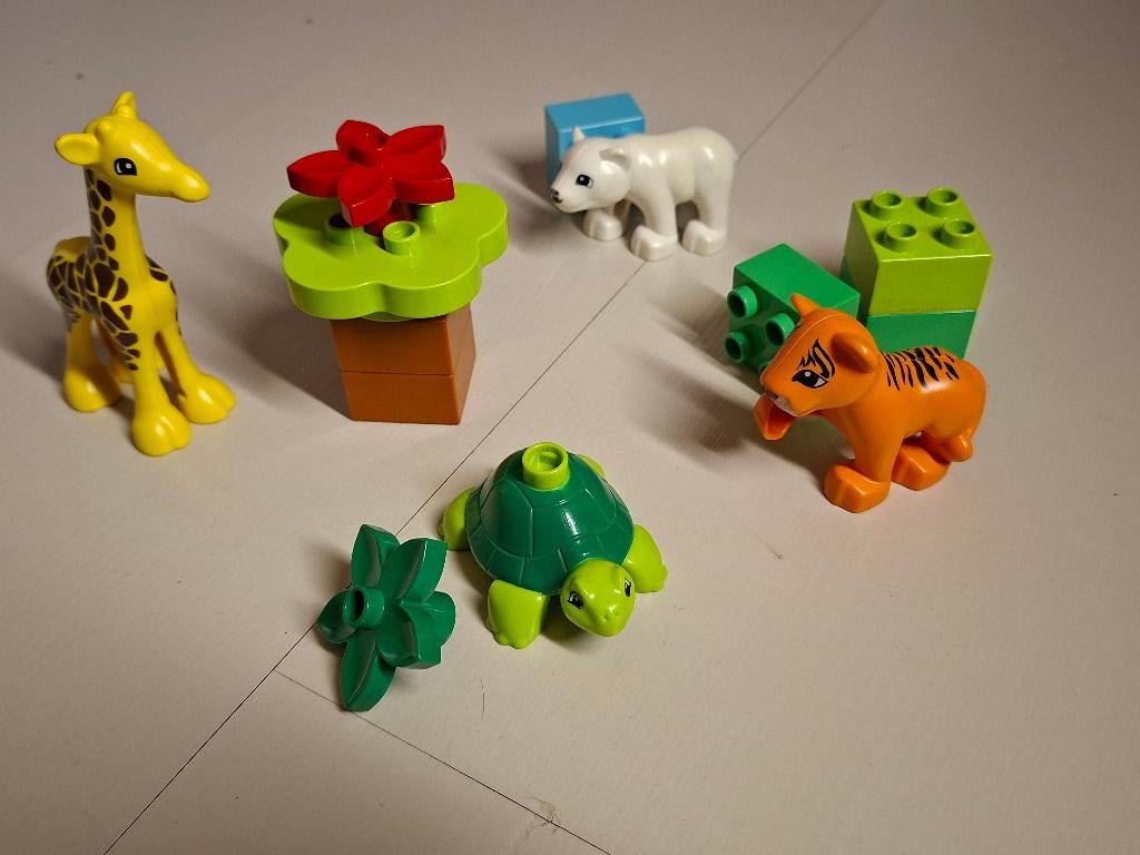 Duplo - 10801 - Jonge dieren, Ophalen, Gebruikt, Compleet, Duplo