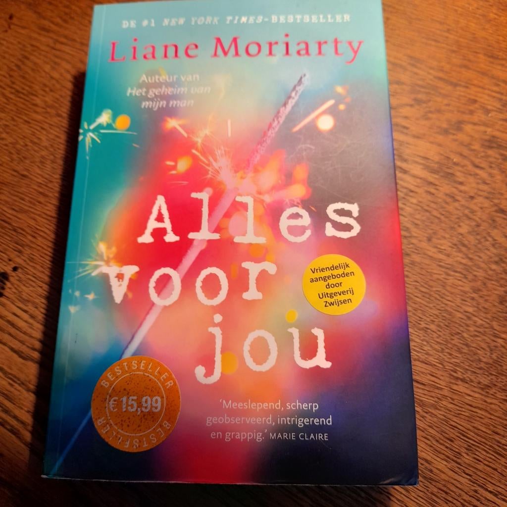 Liane Moriarty - Alles voor jou, Boeken, Romans, Zo goed als nieuw, Wereld overig, Ophalen of Verzenden