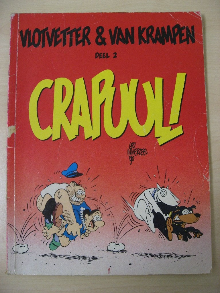 Vlotvetter & van Kampen. Deel 2. Crapuul., Eén stripboek, Ophalen of Verzenden, Gelezen