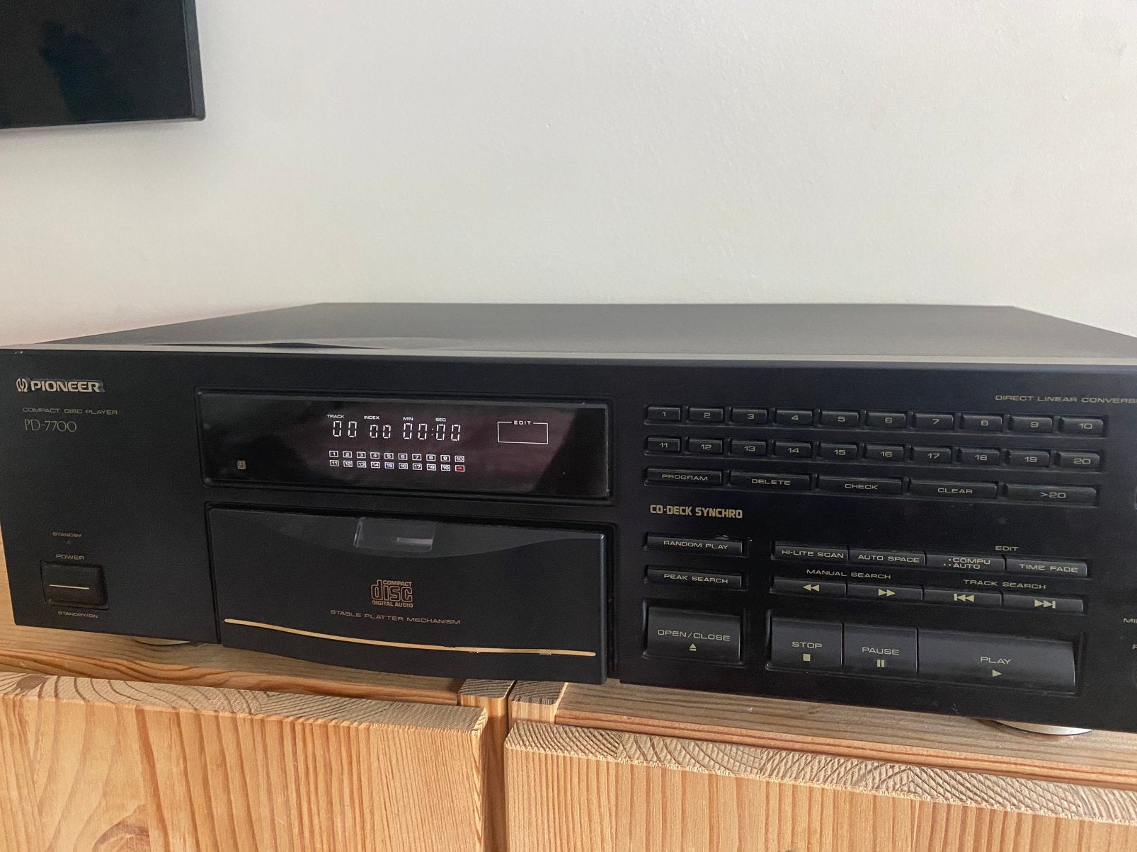 Pioneer PD-7700 -reparatie/onderdelen, Ophalen, Zo goed als nieuw, Pioneer