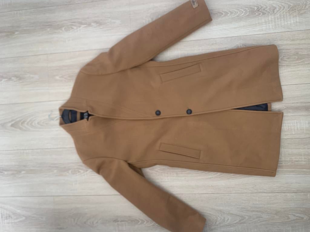 Zara heren jas, Bruin, Maat 46/48 (XL) of groter, Ophalen of Verzenden, Jasje