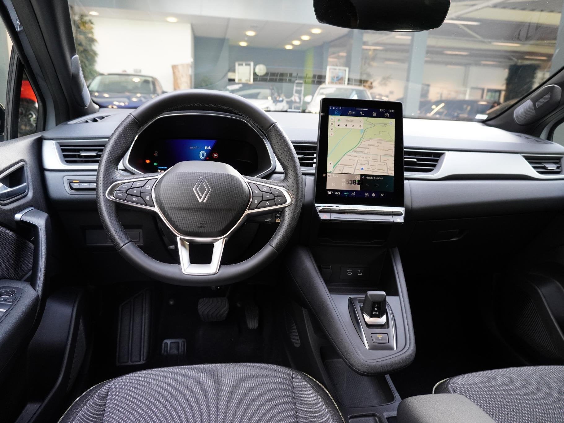 Renault Symbioz 1.8 E-Tech full hybrid 160 techno AUTOMAAT /, Auto's, Euro 6, 4 cilinders, 160 pk, Leder en Stof