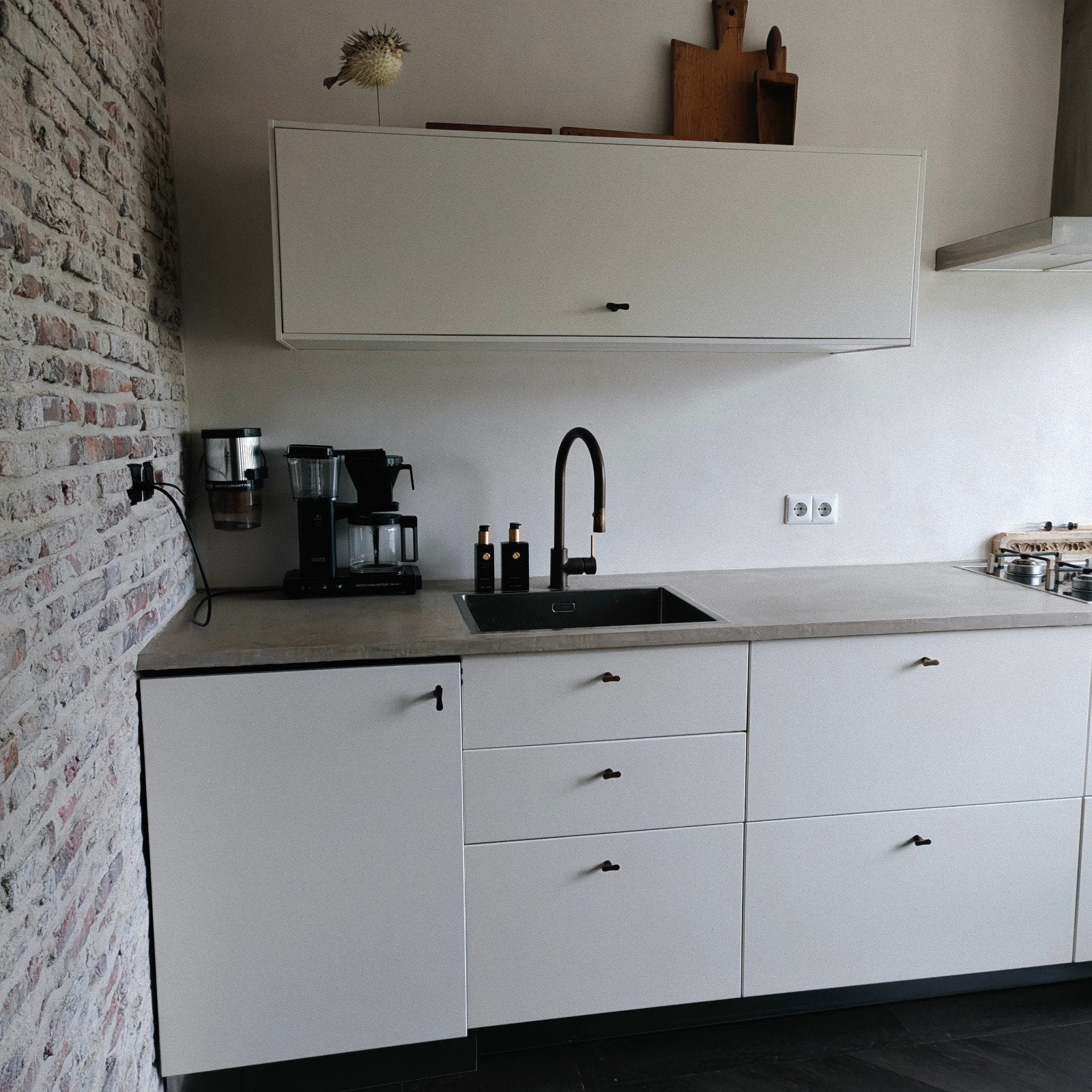 Prachtige keuken met SMEG apparatuur/ design!, Huis en Inrichting, Keuken | Complete keukens, Ophalen, Gebruikt, Overige materialen