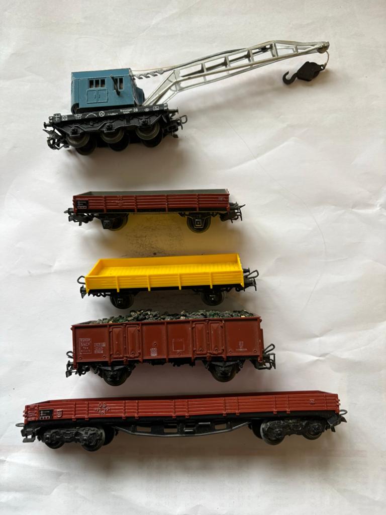 Marklin goederen wagons, Wisselstroom, Wagon, Ophalen of Verzenden, Zo goed als nieuw
