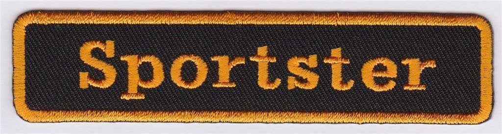 Harley Davidson Sportster patch embleem #1, Motoren, Verzenden, Nieuw