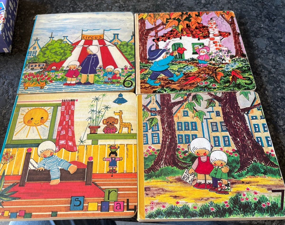 4x Vintage 'Botjes uit.' leesboekjes voor kinderen, Boeken, Ophalen of Verzenden, Gelezen, Fictie algemeen
