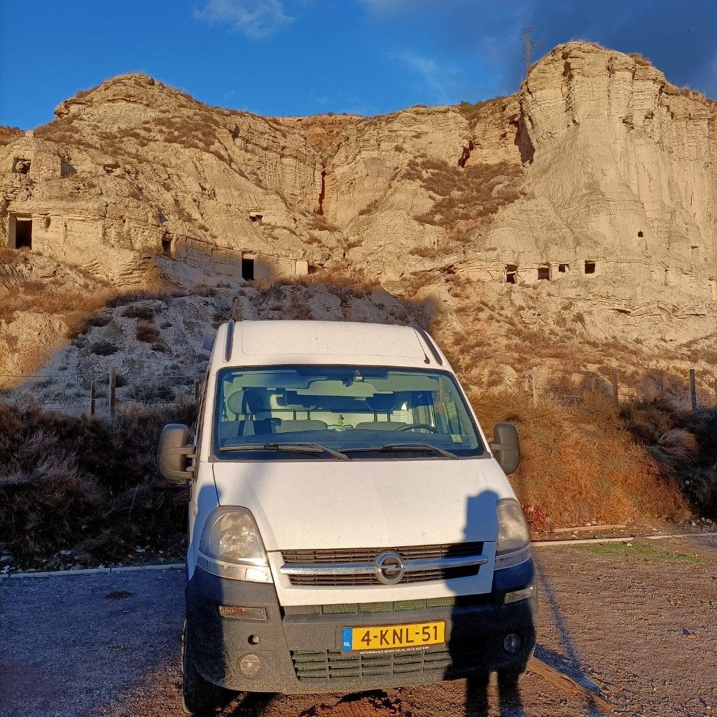 Camperbus Opel Movano, bj 2007, Diesel E4, APK tm mei 2027, Overige merken, Chemisch toilet, Tot en met 2, Particulier