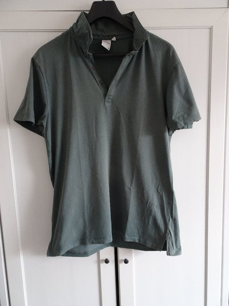 Refill donkergroen polo T-shirt XL – casual herenmode, Maat 56/58 (XL), Refill, Ophalen of Verzenden, Zo goed als nieuw