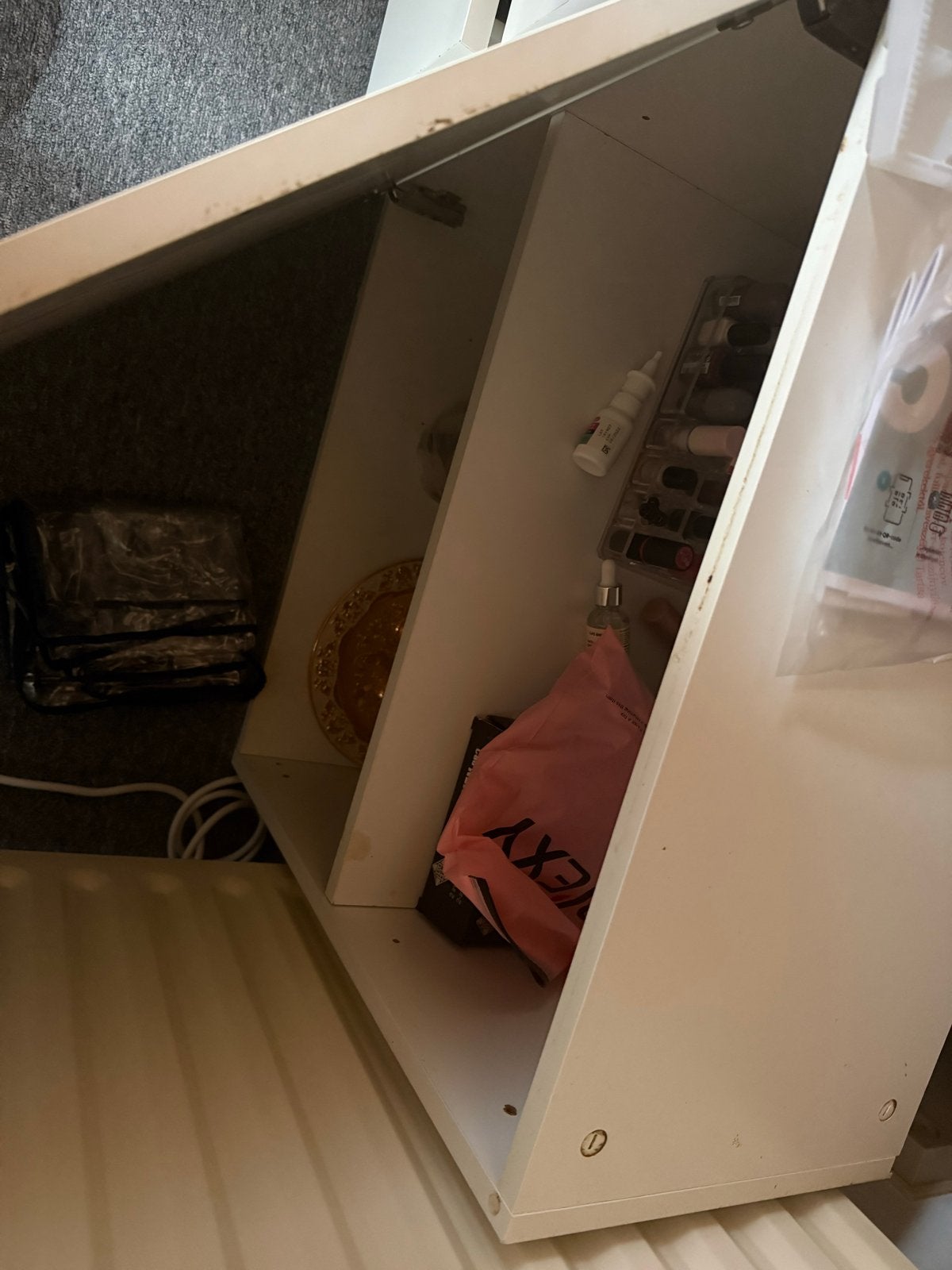 Witte kast met planken (ikea) 60x60 ( diepte 29 ), Ophalen, Gebruikt