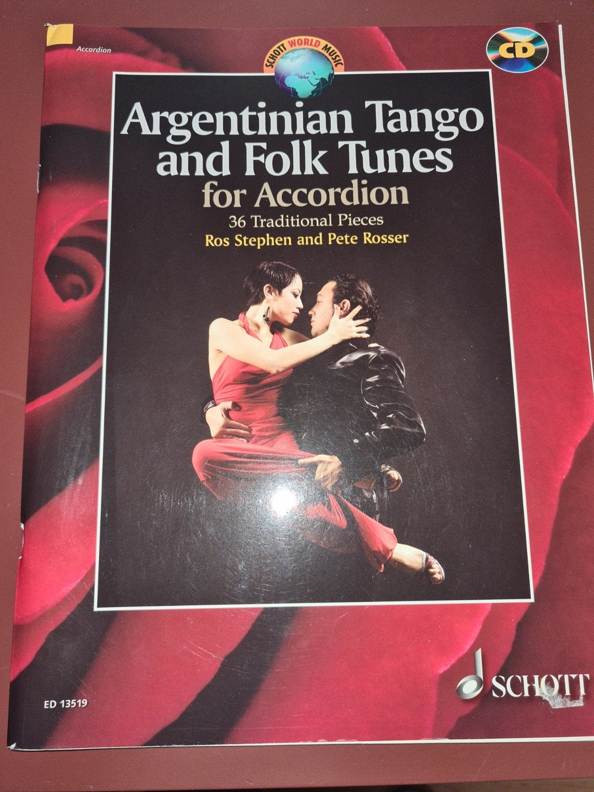 Argentijnse Tango & Folk Tunes voor Accordeon (met CD), Latin en Salsa, Gebruikt, Ophalen of Verzenden, Thema
