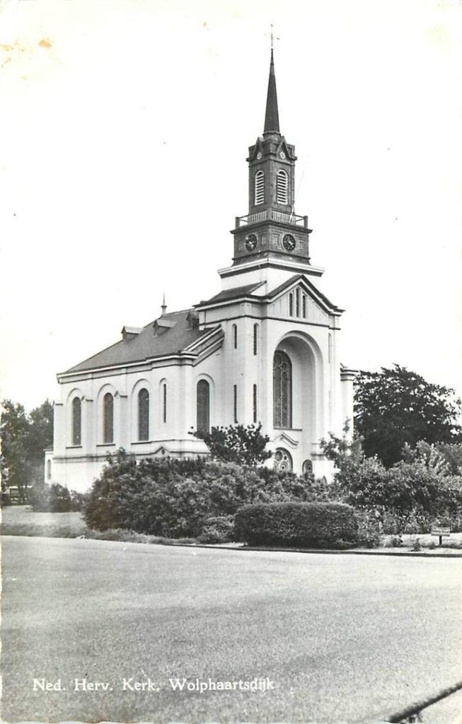 381-103-001 Wolphaartsdijk Kerk, Verzamelen, Ansichtkaarten | Nederland, Verzenden, Voor 1920, Zeeland