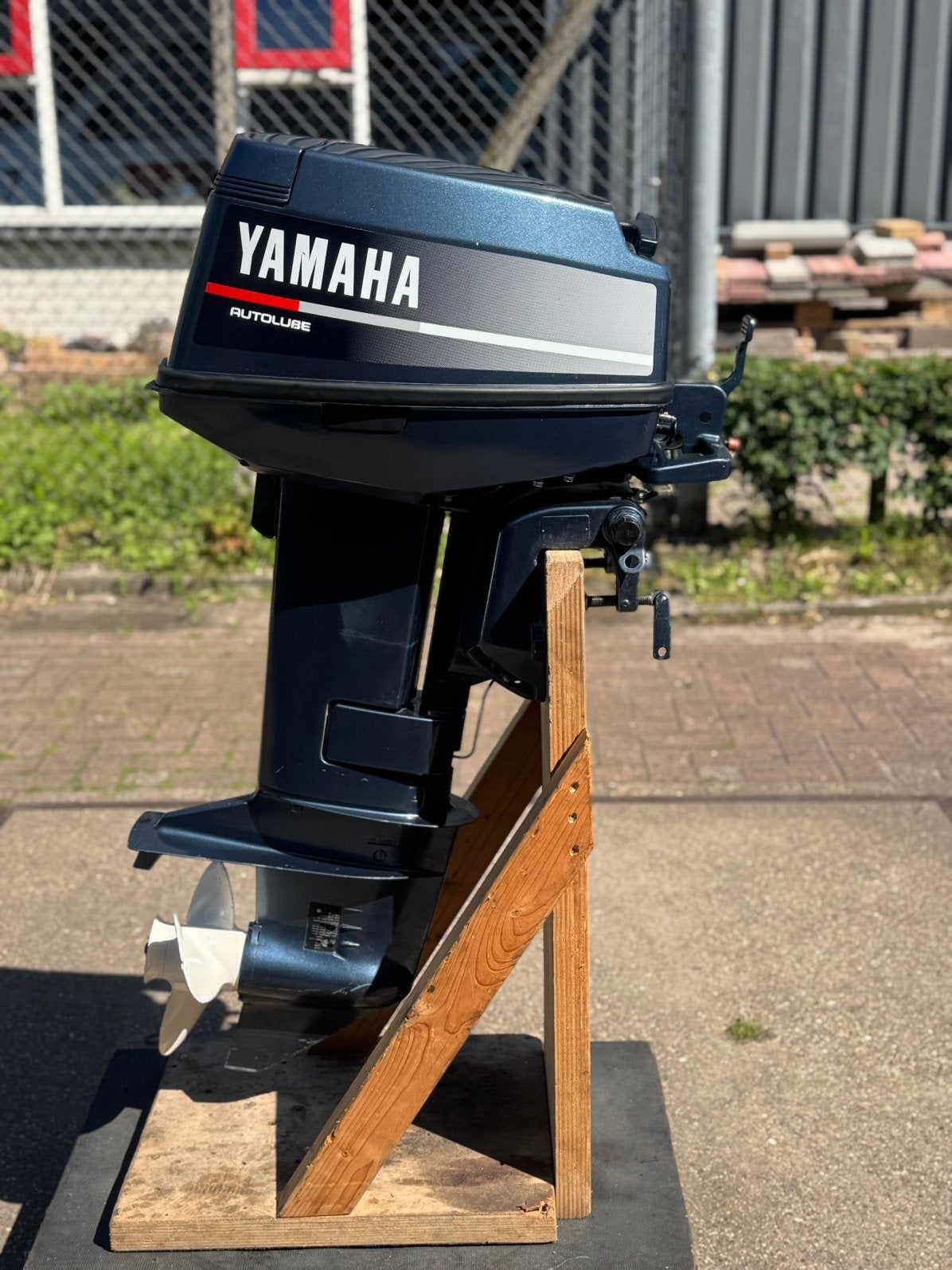 Yamaha 25 pk 2 Takt Autolube !!Nieuwstaat!! Met boekjes!, Ophalen, 10 tot 30 pk, Zo goed als nieuw, Buitenboordmotor