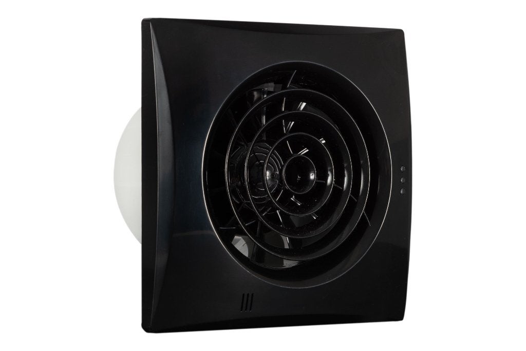 Inbouw ventilator Silencio ø 100mm zwart, Hobby en Vrije tijd, Verzenden, Nieuw