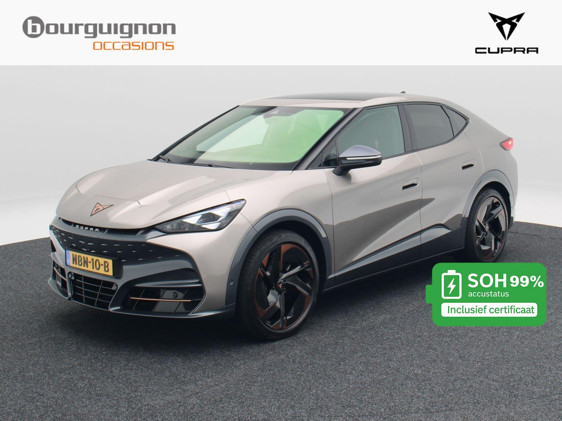 CUPRA Tavascan VZ Adrenaline 82 kWh 340 Pk | Stoelverwarming, Auto's, Automaat, Dealer onderhouden, Gebruikt, Alcantara