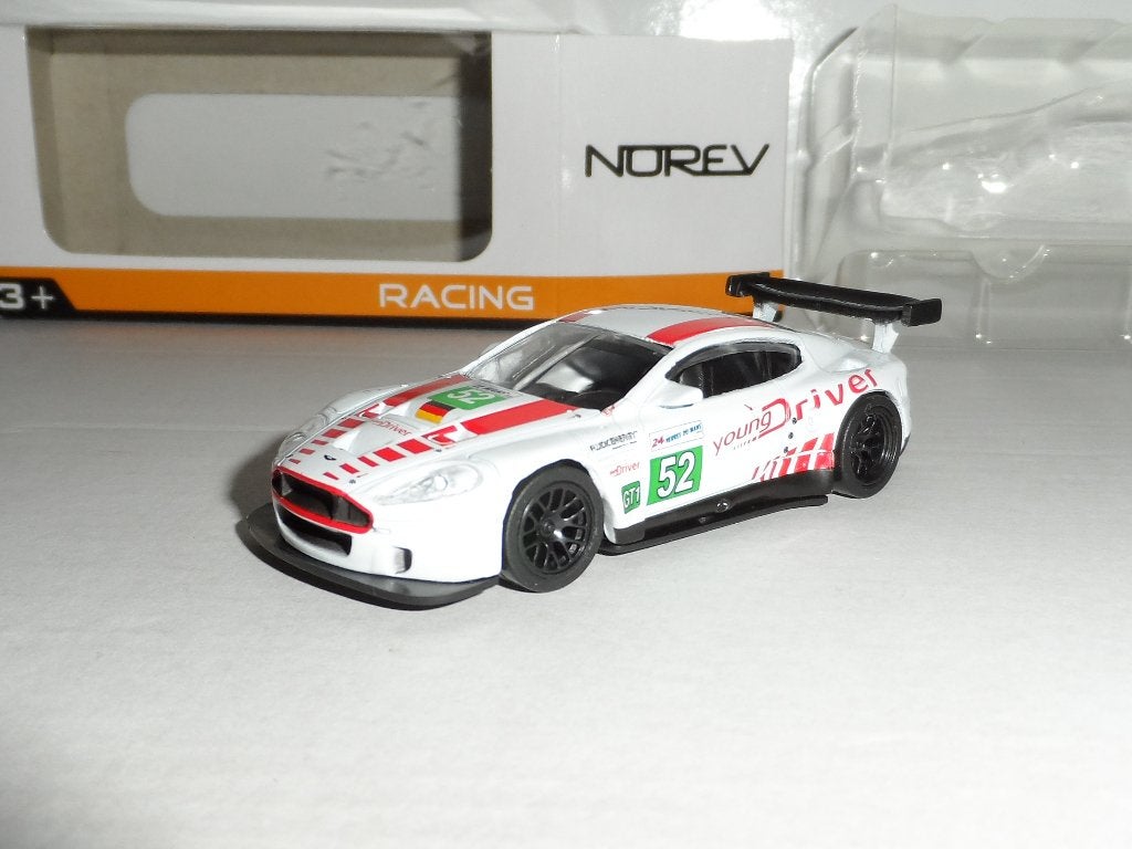 Norev - Aston Martin DBR9 GT1 - 1:64, Ophalen of Verzenden, Nieuw, Auto