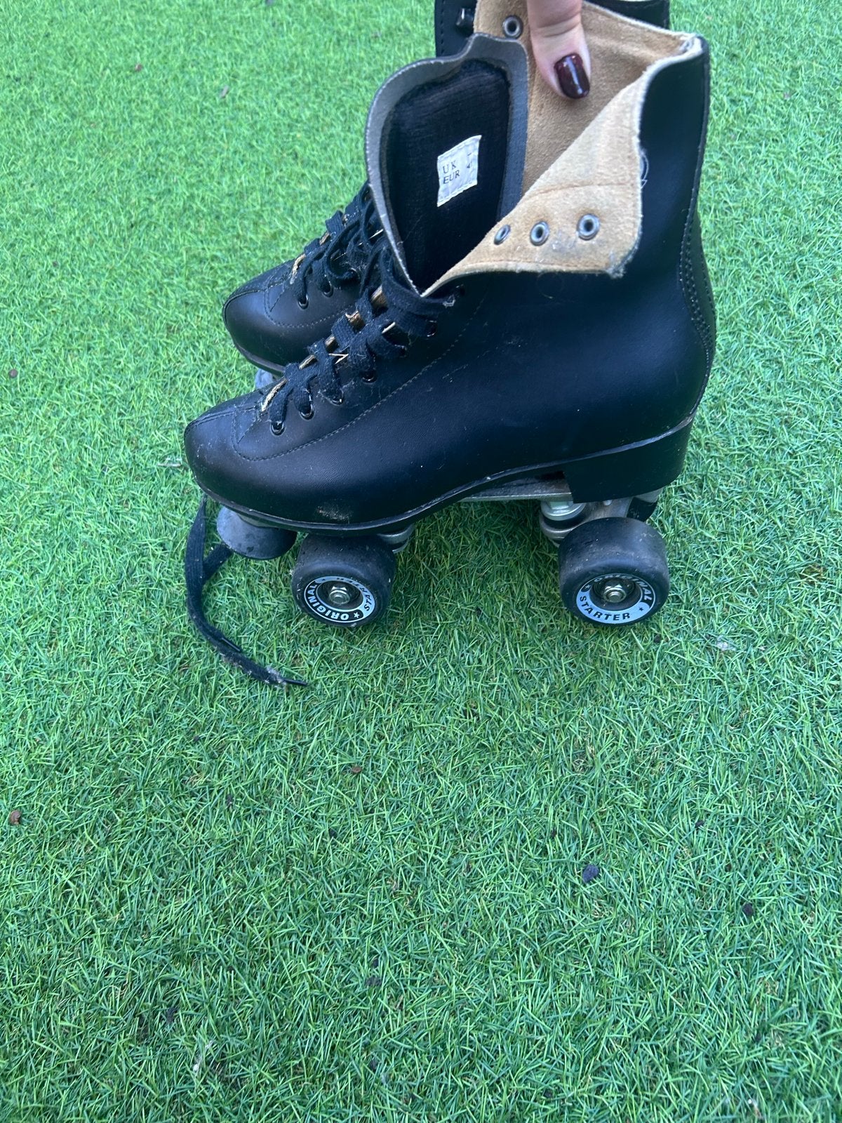 Zwarte Rolschaatsen Maat 41 - RSI Starter, Ophalen of Verzenden, Gebruikt, Dames