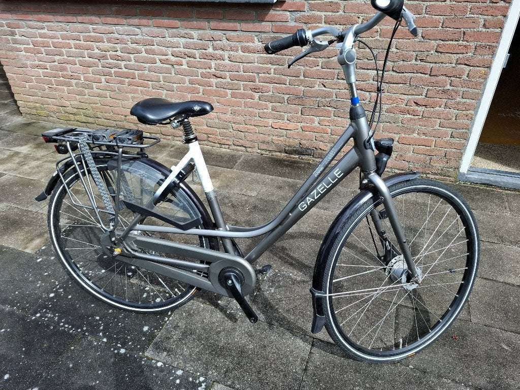 TE KOOP Gazelle Paris Damesfiets (Frame 53), Ophalen, Versnellingen, Schijfrem, Gazelle