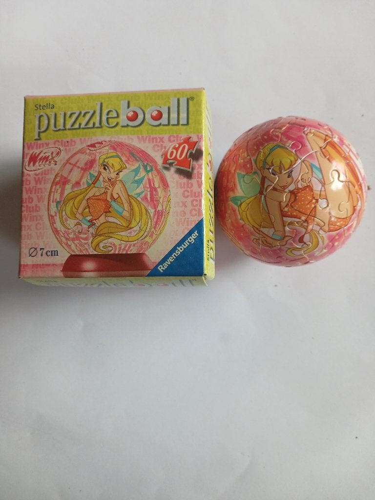 Ravensburger Winx Club Stella Puzzleball 59 stukjes | Ø 7cm, Verzenden, Gebruikt