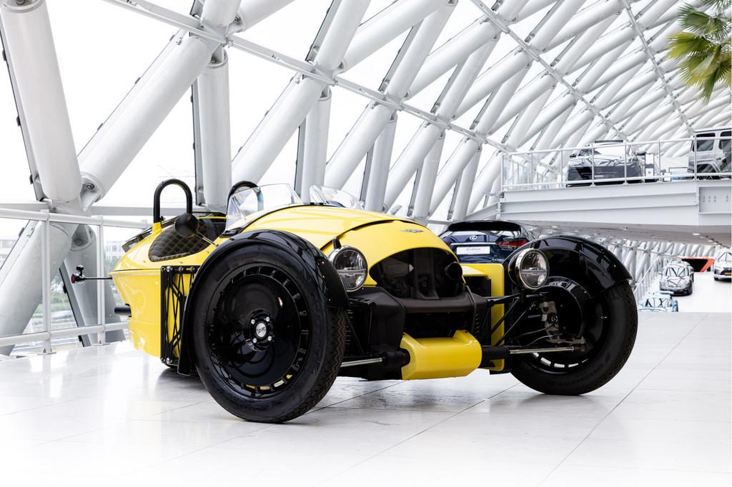 Morgan Super 3 | Luggage racks | Graphite inner body | Heate, Auto's, Euro 5, 1497 cc, Zwart, Cabriolet